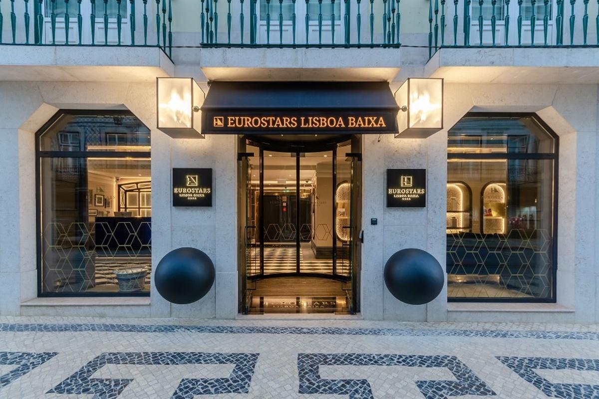 Hotel Eurostars Lisboa Baixa Exterior foto